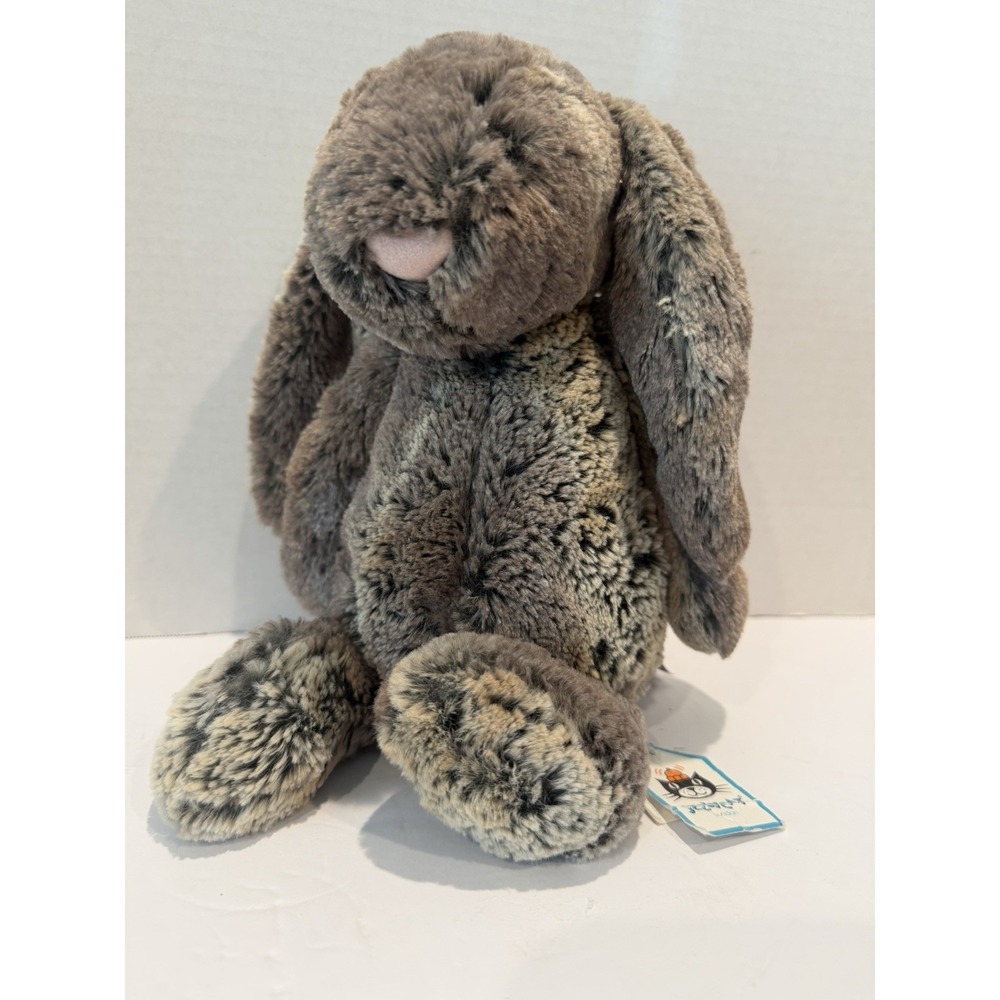 Jellycat Woodland Bunny Medium 12 Inches Ctm3b NWT Plush Toy Retired - Picture 1 of 16